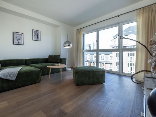 Furnished maisonette apartment in an exceptional residential complex in Cologne-Altstadt-Nord