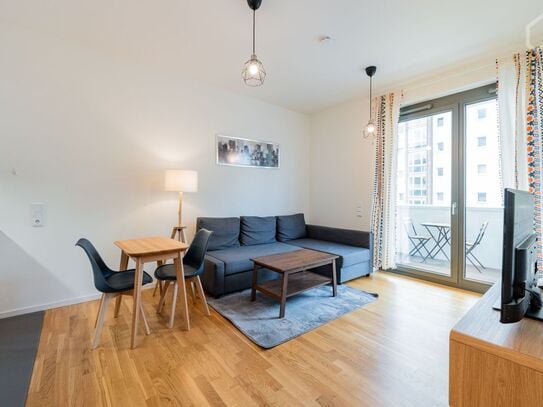 Modern, new, bright 1 bedroom apartment with balcony in Mitte, Berlin - Amsterdam Apartments for Rent