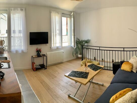 Cosy new duplex with patio - Near Parc des Expositions