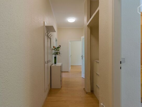 Bright, furnished 2-room apartment with nice balcony in Berlin Mitte, Berlin - Amsterdam Apartments for Rent