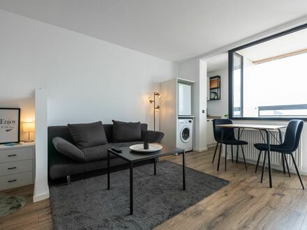 Moderne 1-Zimmer Wohnung mit perfekten Blick auf Nürnberg | Modern 1 room apartment with perfect view of Nuremberg