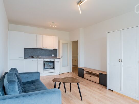 Sunny apartment overlooking the rooftops of Berlin