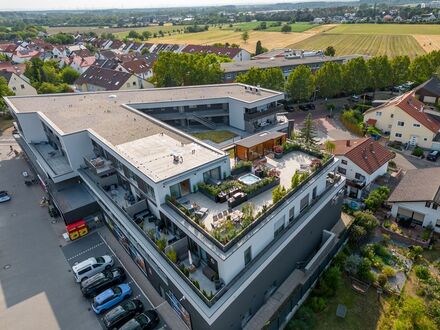 Luxuriöse Penthouse-Wohnung südlich von Frankfurt am Main mit 300 m² Wellness-Dachterrasse und Traumblick