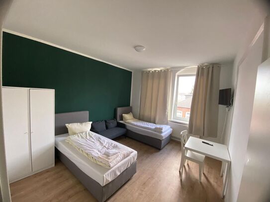 Apartments mit 3 Schlafzimmer und 2 Badezimmer in Neumünster zentral gelegen