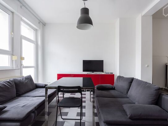 Quiet, fashionable studio in Frankfurt am Main, Frankfurt - Amsterdam Apartments for Rent