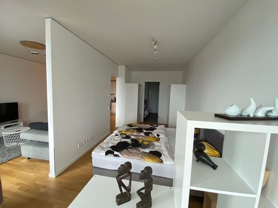 Attractive apartment with loft character near Europagarten