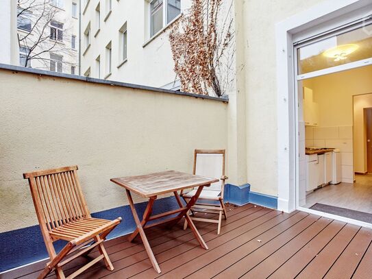 New, quiet flat with terrace in the heart of the city, Frankfurt - Amsterdam Apartments for Rent