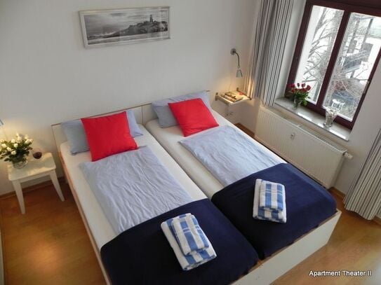 3-room apartment "Theater", kitchen, bathroom, incl. WLAN, Leipzig - Amsterdam Apartments for Rent