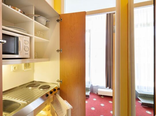 Amazing & fashionable studio with weekly cleaning in Frankfurt am Main, Frankfurt - Amsterdam Apartments for Rent