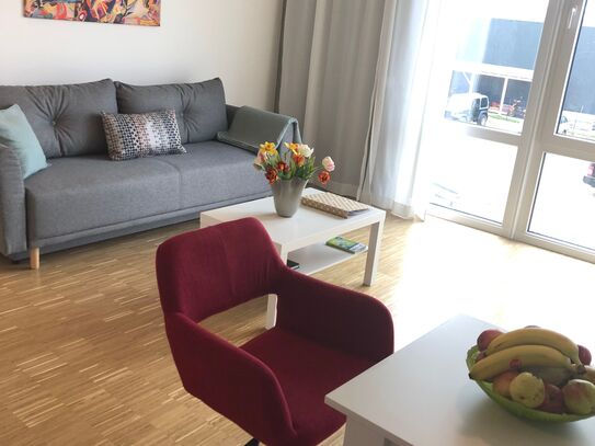 Joggen vor der Haustür - 2-Zimmer Appartement Neubau Südwest 1. Stock