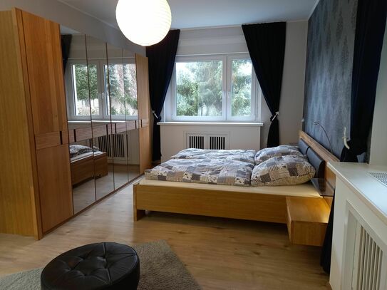 Großzügige 2-Raum-Wohnung zur Kurzzeitmiete in Leipzig Wiederitzsch, vollständig möbliert, 2022 renoviert