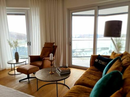 Modernes Studio Apartment in Flensburg | Penthouse Diamond View with seaview