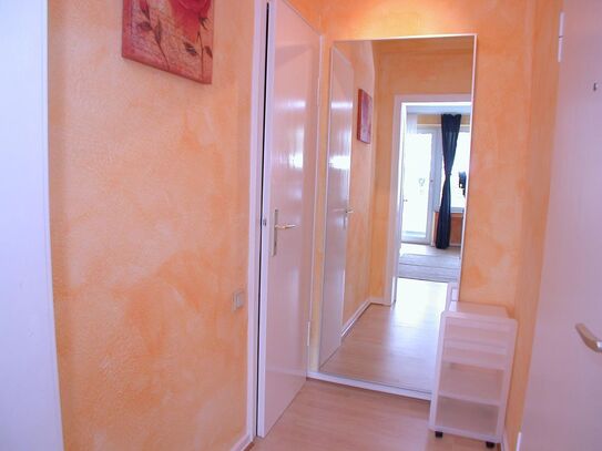 WLAN / washing machine / balcony -garage optional -lovingly furnished home in Kö Nähe