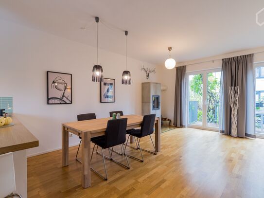 Stilvolles und großes Familien-Townhouse mit Garten in Prenzlauer Berg