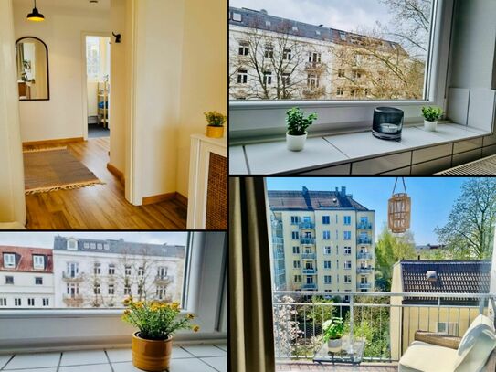 Lichtdurchflutete neu eingerichtete Wohnung in einem der beliebtesten Stadtteile Hamburgs – Winterhude