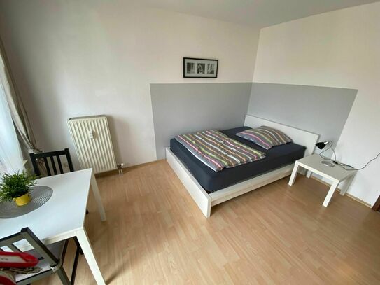 Gemütliches 1-Zimmer-Apartment in Mannheim Rheinau, mit Balkon