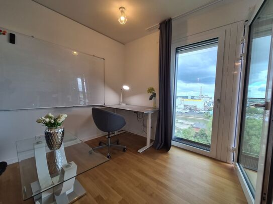 Düsseldorf - Media Harbor - 14th Floor - [Rhine View, Rooftop Terrace], Dusseldorf - Amsterdam Apartments for Rent