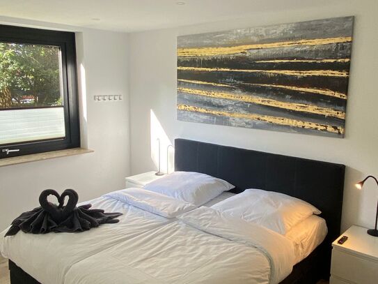 Moderne 2-Zimmer-Wohnung mit Garten