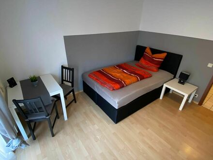 Schönes 1-Zimmer-Apt mit Terrasse, in der Innenstadt von Worms mit Terasse | Spacious 1-room-apartment with big terrrac…