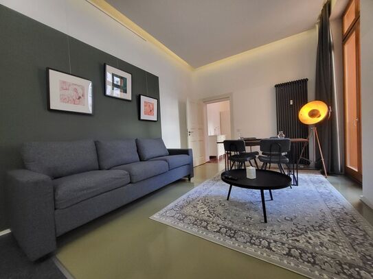 Beautiful two-room apartment with high-quality furnishings in a central location in Friedrichshain (Berlin), Berlin - A…