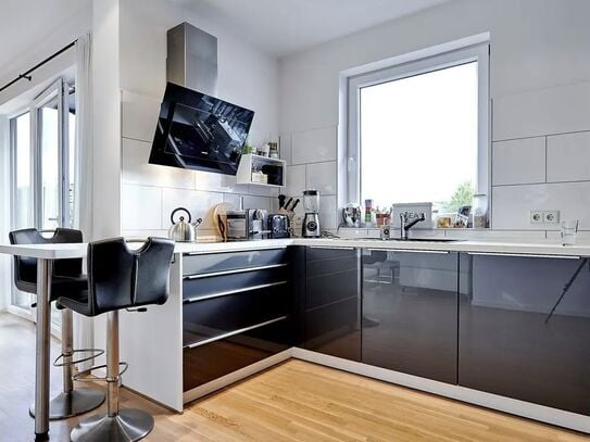 Attractive 2 room penthouse apartment with large roof terrace, Dusseldorf - Amsterdam Apartments for Rent