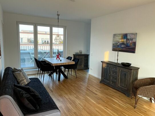 Urban & entspannt: Möbliertes City Appartment mit 2 Dachterrassen (45qm)