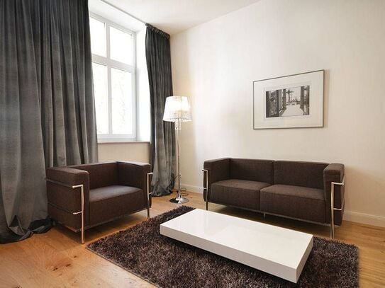 Comfortable 1-bedroom business apartment for your temporary stay in Frankfurt close to Flösser Bridge, Frankfurt - Amst…