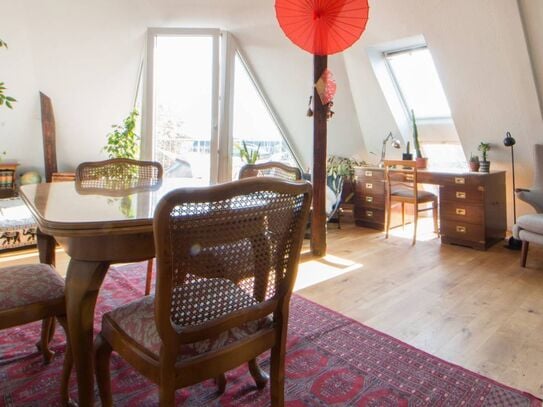 Sunny rooftop apartment with big terrace, Berlin - Amsterdam Apartments for Rent