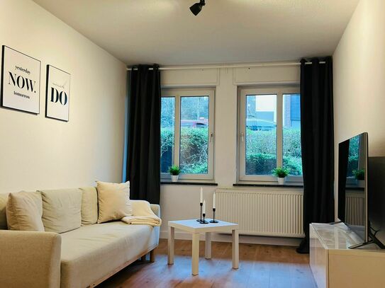 Möblierte Wohnung in Düsseldorf Oberrath zu vermieten