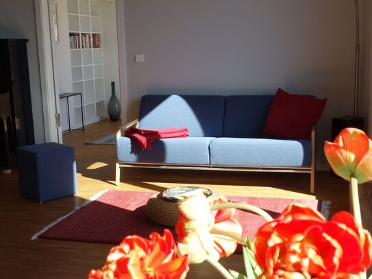 Bright penthouse with wraparound terrace in Pankow, Berlin - Amsterdam Apartments for Rent