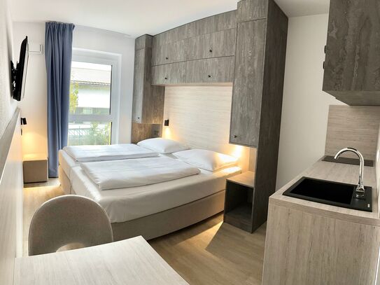 Studio Apartment mit Küche für 2 Personen - Serviced Apartments