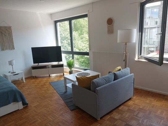 Ganz neu möblierte, helle und gemütliche Apartment-Whg in ruhiger Wohnlage nahe Wienburgpark