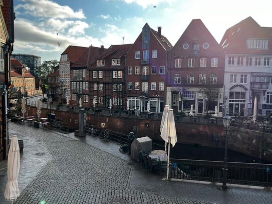 Möblierte 1 Zimmer Wohnung mit Blick auf den Fischmarkt