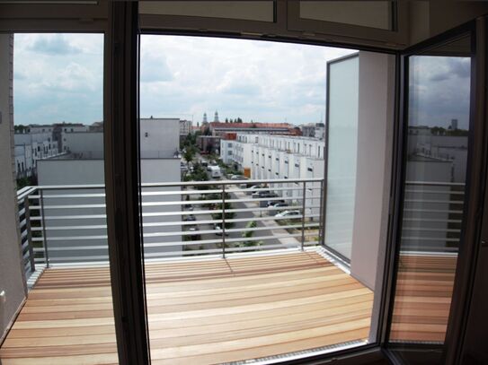 luxurious, new 2-r apartment with panoramic view in Prenzlauer Berg