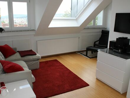 Stilvolles und neues Zuhause mitten in Stuttgart | 1 bed room apartment with georgeos view