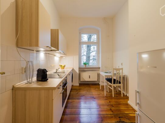 Central and cosily furnished apartment in Mitte-Wedding