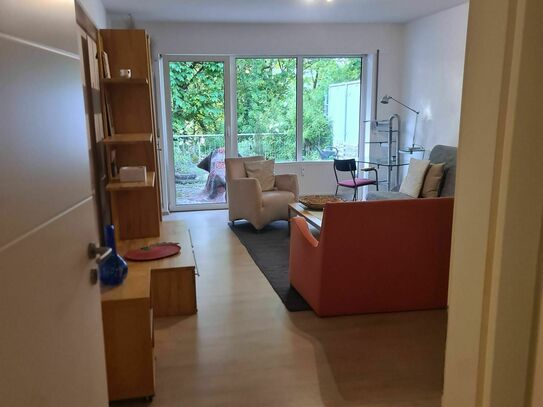 Ruhiges stadtnahes Studio, Geräumiges 1 ,5 Zi-Appartement mit Blick ins Grüne
