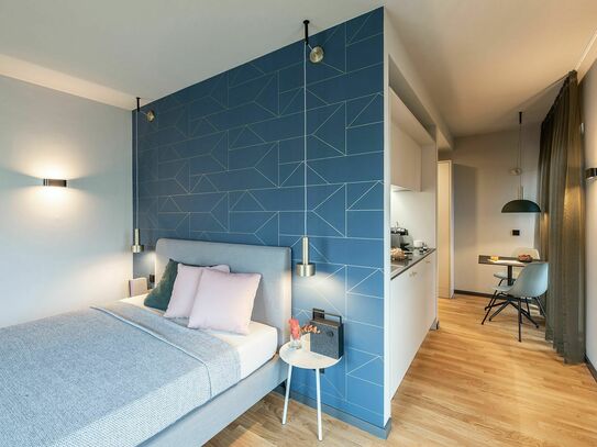 Modernes Serviced Apartment direkt am Flughafen