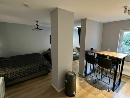 Vollmöblierte Designer-Wohnung mit EBK in Bad Soden | Fully furnished designer apartment with kitchenette in Bad Soden