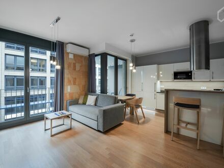Studio Apartment, modern, hochwertig, mit Balkon im Zentrum von Dresden
