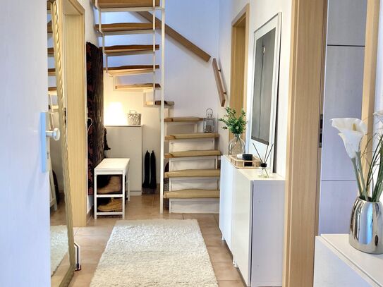 Ruhige, helle & großzügige 3,5 Zimmer-Maisonettewohnung zentral in Buchholz