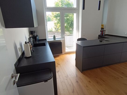 Central two -storey garden flat perfect for families Light-flooded in Düsseldorf Derendorf