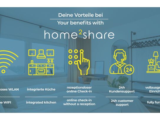 Gemütliche Wohnung mit Balkon | home2share