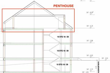 Penthouse mit riesiger Terrasse & Blick ins Grüne