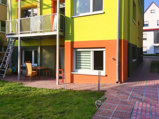 Moderne Wohnung mit Garten in Stuttgart-Zuffenhausen