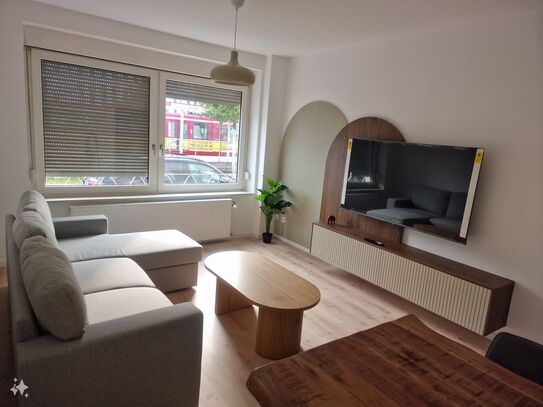 Central 2 Rooms for 4 Persons - Full Kitchen, Dusseldorf - Amsterdam Apartments for Rent