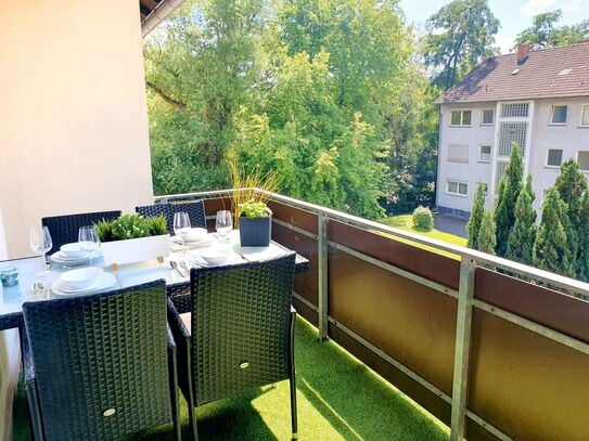 ARCTIC HOME+BALKON*Zentrum Essen*HBF*Messe*Netflix