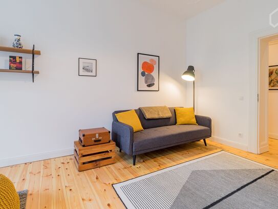 Generous and modern 4-room apartment in the center of Prenzlauer Berg