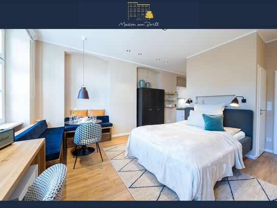 „Maison am Brill“ - schickes, charmantes Designer-Apartment in zentralem und ruhigem Innenhof in Wuppertal