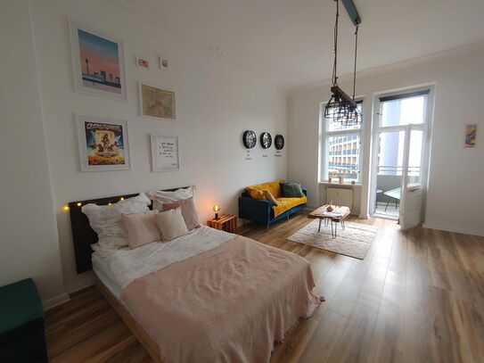 Cosy newly renovated 1 room flat in Friedrichshain